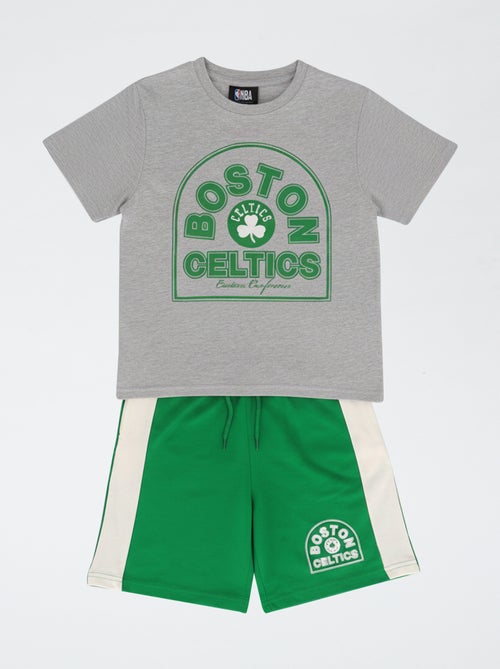 Conjunto 'NBA' de 2 peças: calções + T-shirt - Kiabi