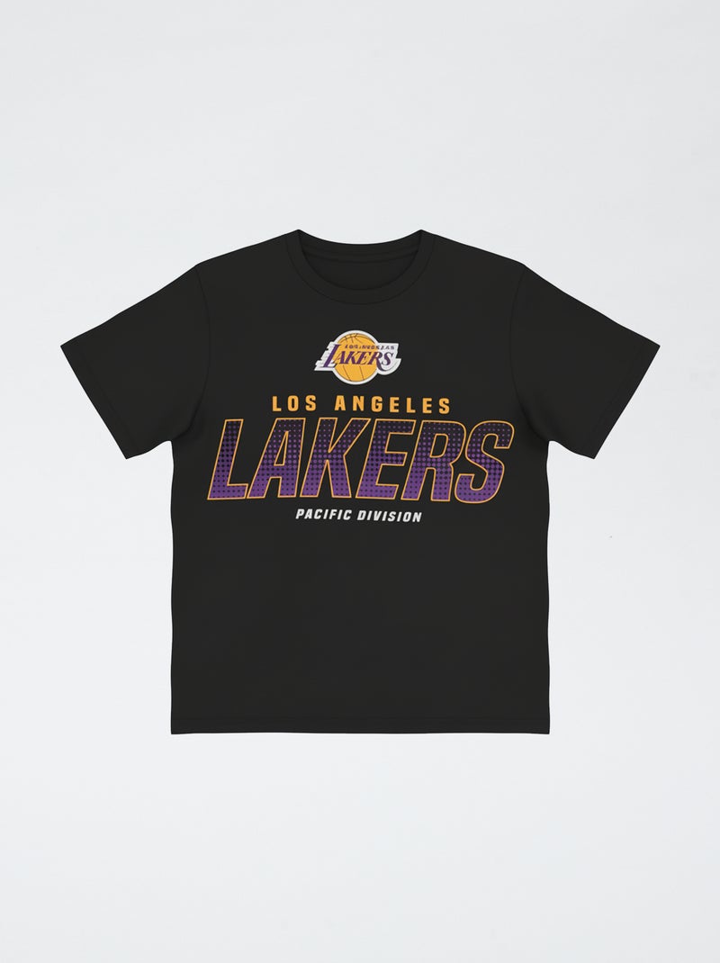 Conjunto 'NBA' de 2 peças calções + T-shirt Cinza - Kiabi