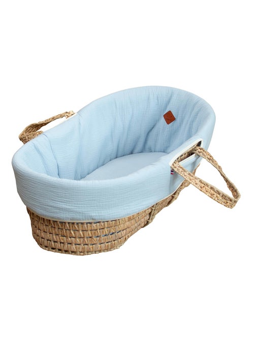 Conjunto para moisés de bebé em gaze de algodão | sevira kids - Kiabi Conjunto para moisés de bebé em gaze de algodão | sevira kids - Kiabi