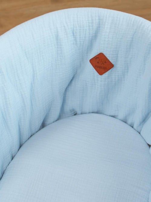 Conjunto para moisés de bebé em gaze de algodão | sevira kids - Kiabi Conjunto para moisés de bebé em gaze de algodão | sevira kids - Kiabi