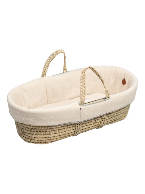 Conjunto para moisés de bebé em gaze de algodão | sevira kids - Kiabi Conjunto para moisés de bebé em gaze de algodão | sevira kids - Kiabi