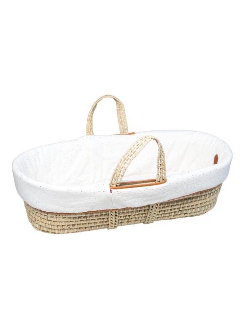 Conjunto para moisés de bebé em gaze de algodão | sevira kids - Kiabi Conjunto para moisés de bebé em gaze de algodão | sevira kids - Kiabi