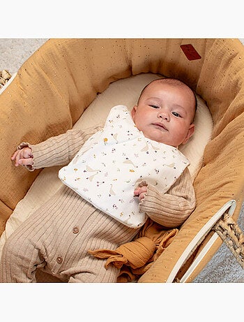 Conjunto para moisés de bebé em gaze de algodão | sevira kids