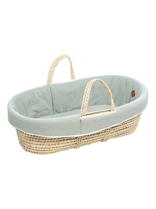 Conjunto para moisés de bebé em gaze de algodão | sevira kids - Kiabi Conjunto para moisés de bebé em gaze de algodão | sevira kids - Kiabi