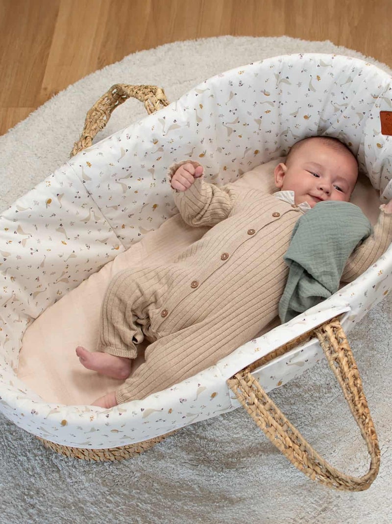 Conjunto para ninho de bebê em gaze de algodão | sevira kids Bege - Kiabi