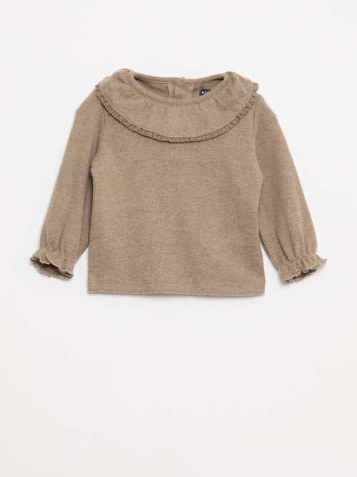 Conjunto peluche t-shirt + leggings - 2 peças - Kiabi