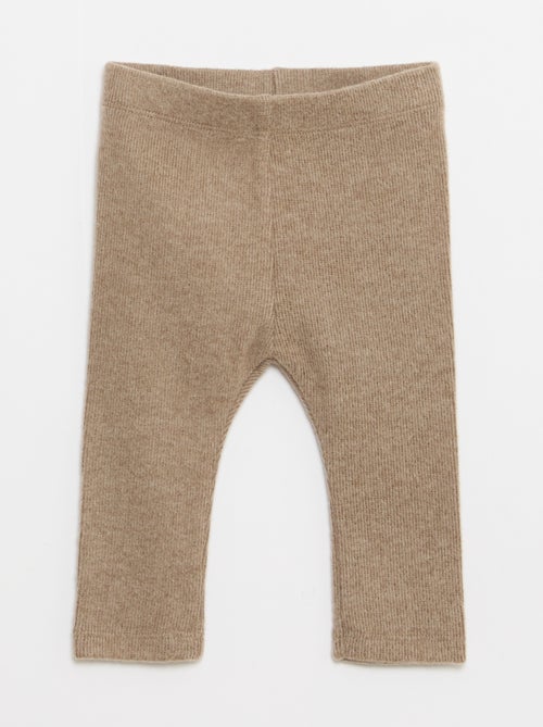 Conjunto peluche t-shirt + leggings - 2 peças - Kiabi