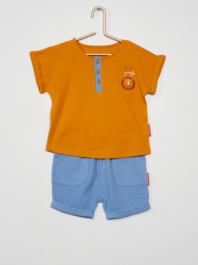 Conjunto 'Petit Béguin' BEGE - Kiabi