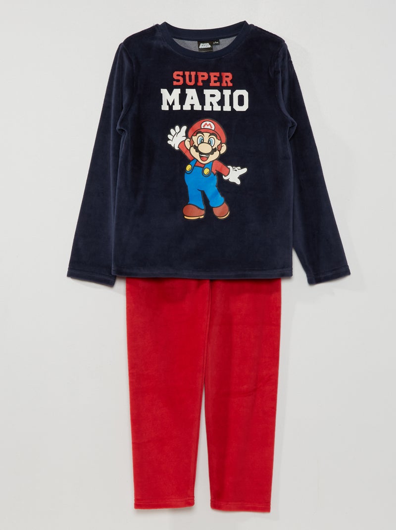 Conjunto pijama - 2 peças - vermelho VERMELHO - Kiabi