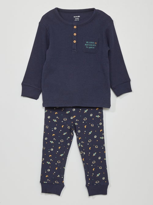 Conjunto pijama - 2 peças - Kiabi