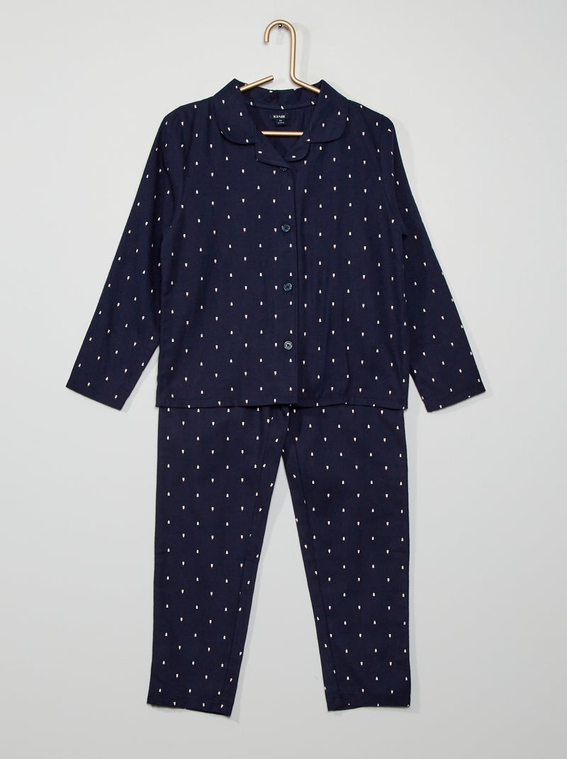Conjunto pijama AZUL - Kiabi