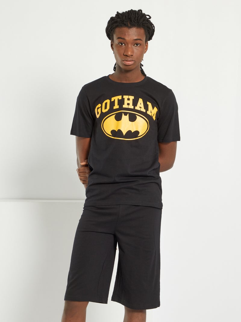 Conjunto pijama 'Batman' Preto - Kiabi