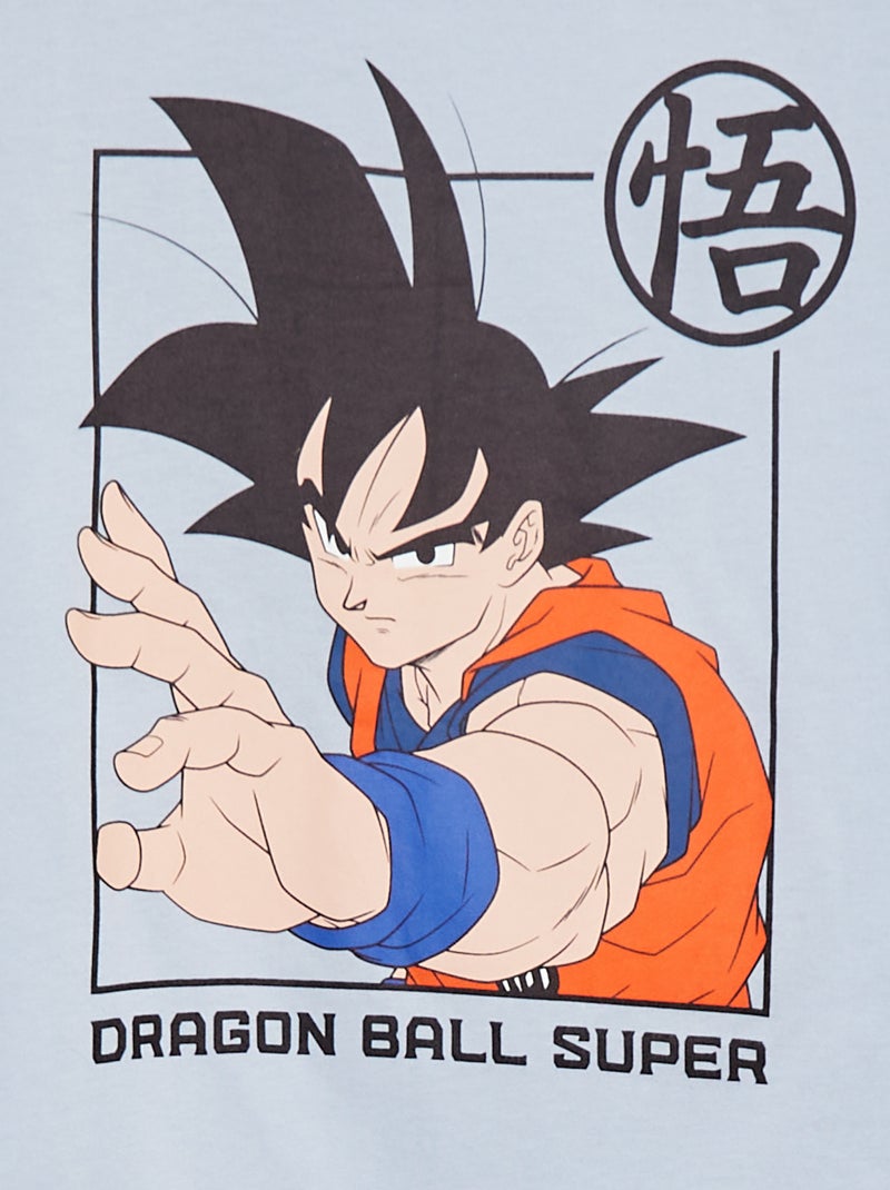 Conjunto pijama calções + t-shirt 'Dragon Ball Z' - 2 peças AZUL - Kiabi