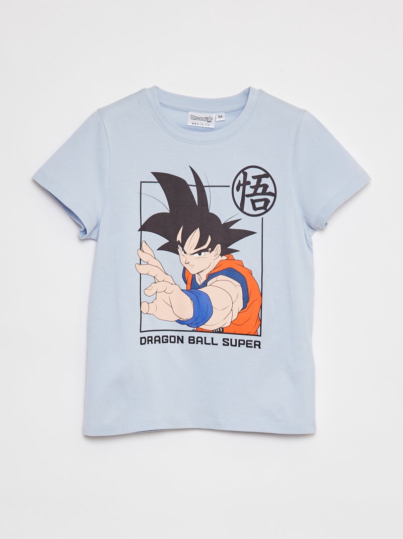 Conjunto pijama calções + t-shirt 'Dragon Ball Z' - 2 peças AZUL - Kiabi