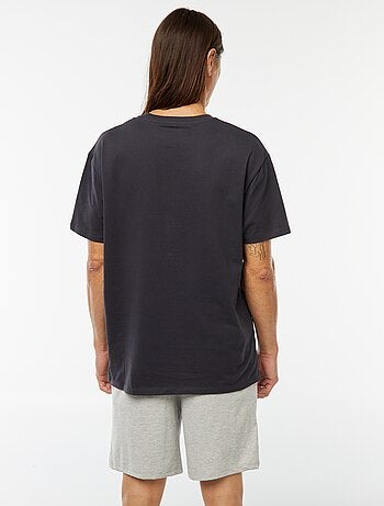 Conjunto pijama calções + t-shirt estampada 'Tartarugas Ninja'