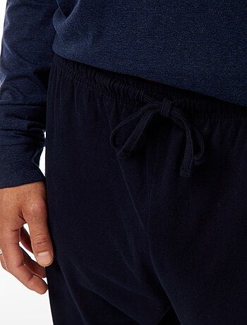 Conjunto pijama comprido calças + t-shirt - 2 peças