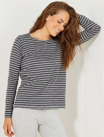 Conjunto pijama comprido - Kiabi