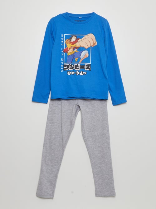 Conjunto pijama comprido 'One Piece' - 2 peças - Kiabi