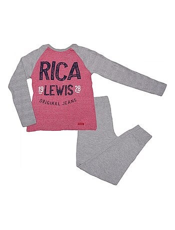 Conjunto pijama comprido rapaz