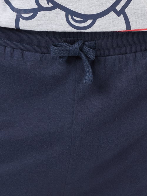 Conjunto pijama comprido t-shirt + calças - 2 peças - Kiabi