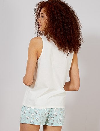 Conjunto pijama curto 'A pequena sereia' da 'Disney' - Kiabi