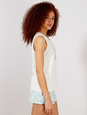 Conjunto pijama curto 'A pequena sereia' da 'Disney' - Kiabi