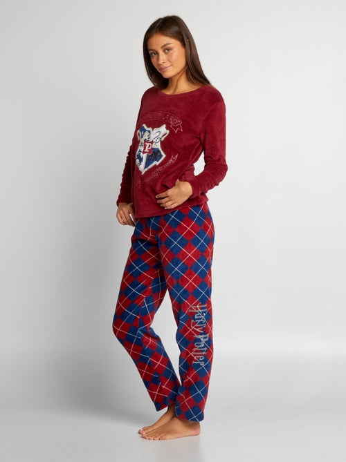 Conjunto pijama curto 'Harry Potter' - 2 peças - Kiabi