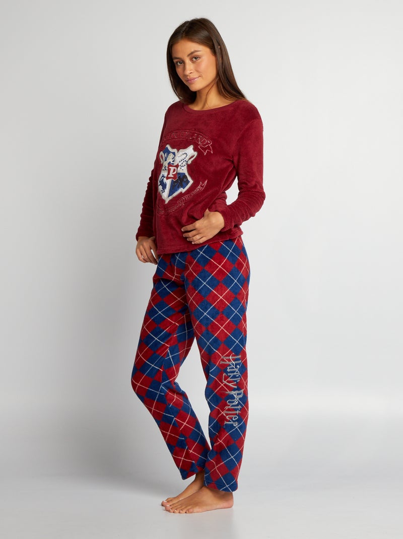 Conjunto pijama curto 'Harry Potter' - 2 peças AZUL - Kiabi