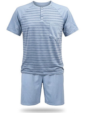 Conjunto Pijama Curto Homem Algodão OZABI