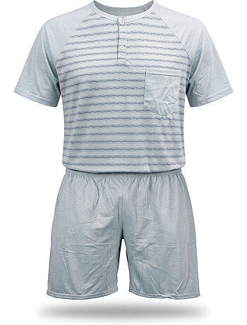 Conjunto Pijama Curto Homem Algodão OZABI