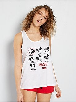 Conjunto pijama curto 'Mickey' - Kiabi