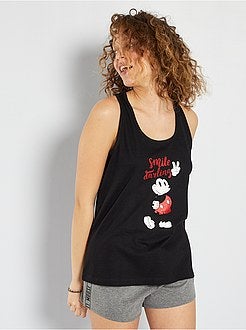 Conjunto pijama curto 'Mickey' - Kiabi