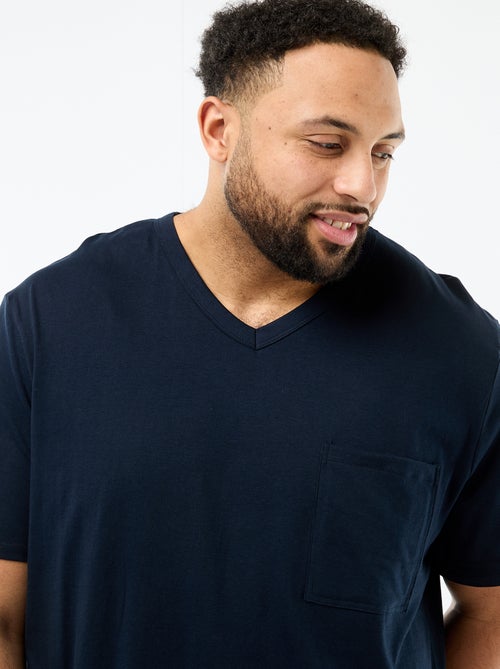 Conjunto pijama curto t-shirt + calções - 2 peças - Kiabi