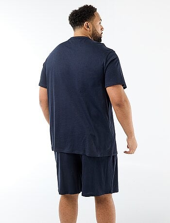 Conjunto pijama curto t-shirt + calções - 2 peças