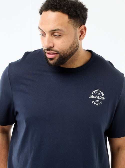 Conjunto pijama curto t-shirt + calções - 2 peças - Kiabi