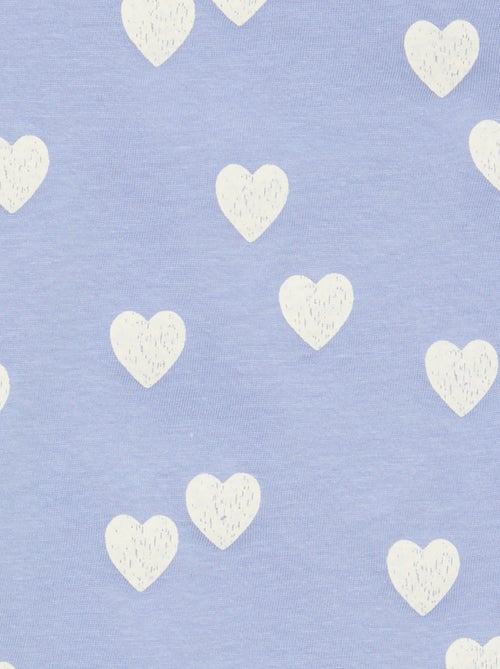 Conjunto pijama curto t-shirt + calções - 2 peças - Kiabi