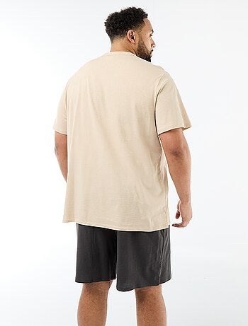 Conjunto pijama curto t-shirt + calções - 2 peças