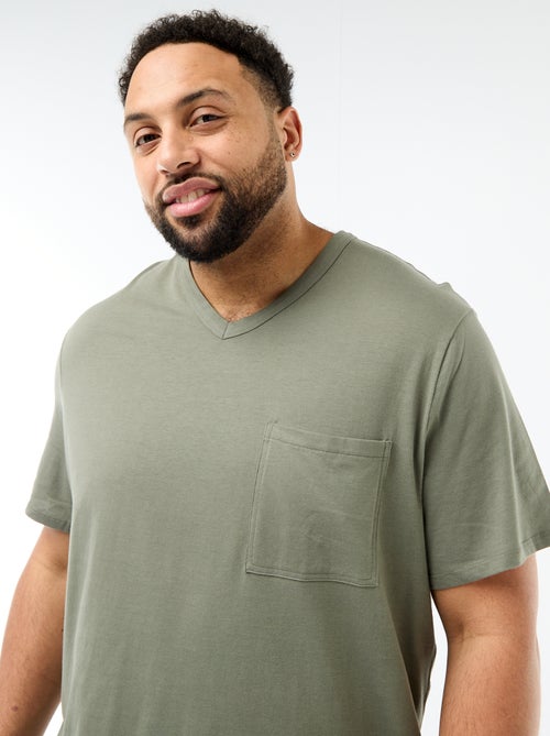 Conjunto pijama curto t-shirt + calções - 2 peças - Kiabi