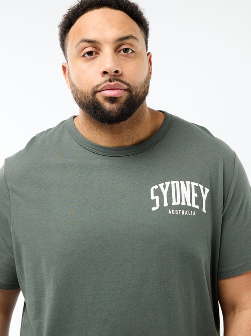 Conjunto pijama curto t-shirt + calções - 2 peças - Kiabi