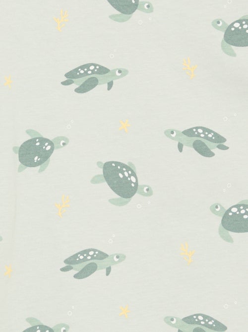 Conjunto pijama curto t-shirt + calções - 2 peças - Kiabi