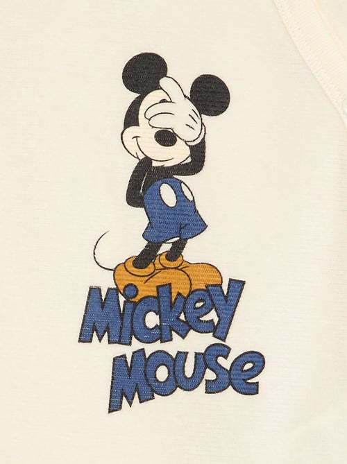 Conjunto pijama de veludo 'Mickey Mouse' - 2 peças - Kiabi Conjunto pijama de veludo 'Mickey Mouse' - 2 peças - Kiabi