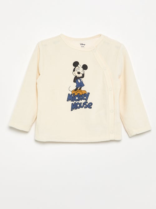 Conjunto pijama de veludo 'Mickey Mouse' - 2 peças - Kiabi Conjunto pijama de veludo 'Mickey Mouse' - 2 peças - Kiabi