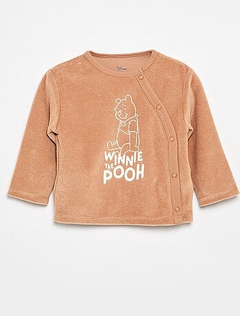 Conjunto pijama de veludo 'Mickey Mouse' - 2 peças