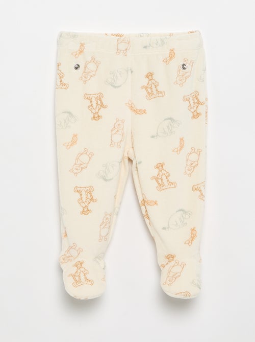 Conjunto pijama de veludo 'Mickey Mouse' - 2 peças - Kiabi
