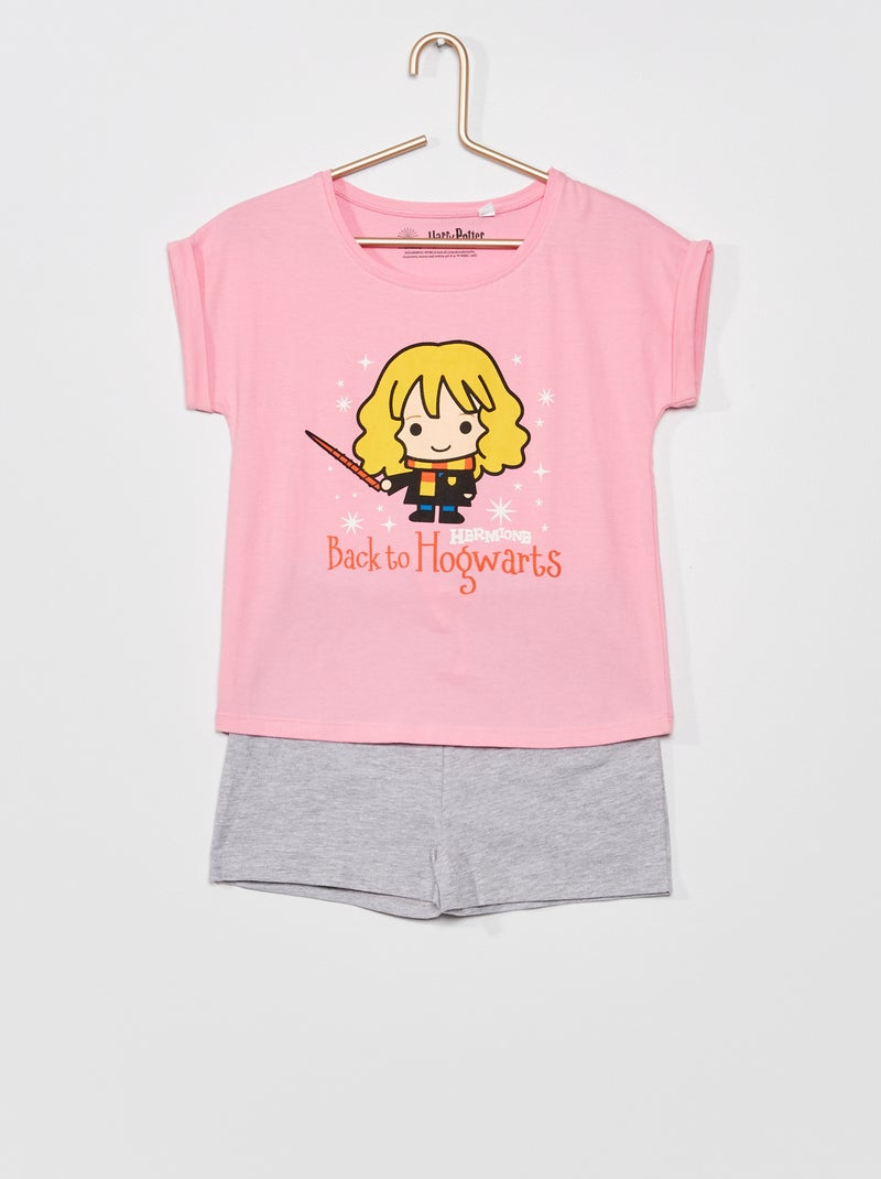 Conjunto pijama 'Harry potter' - 2 peças BEGE - Kiabi