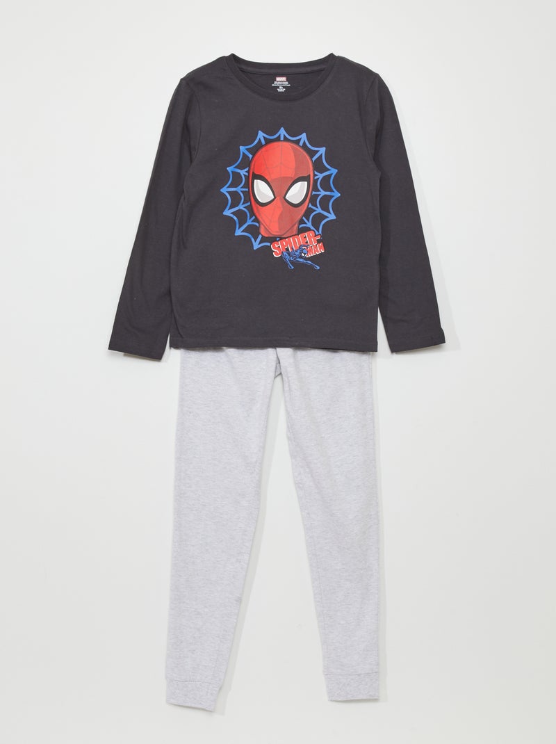 Conjunto pijama 'Homem-Aranha' CINZA - Kiabi