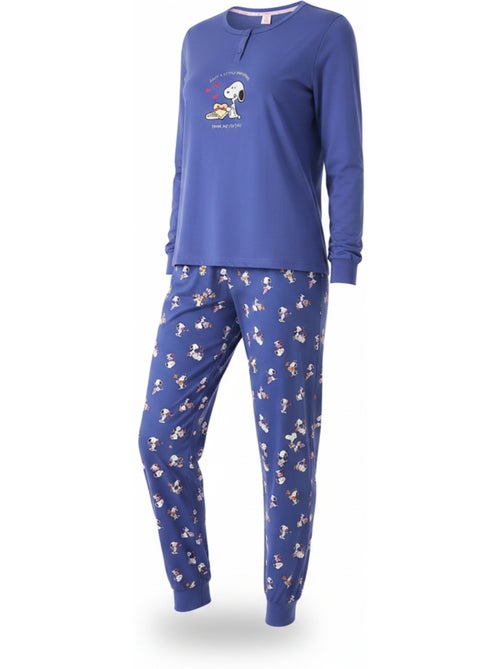Conjunto pijama mulher leve bordado estampado fantasia ozabi - Kiabi