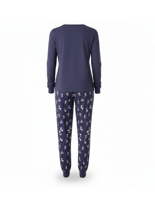 Conjunto pijama mulher leve bordado estampado fantasia ozabi - Kiabi