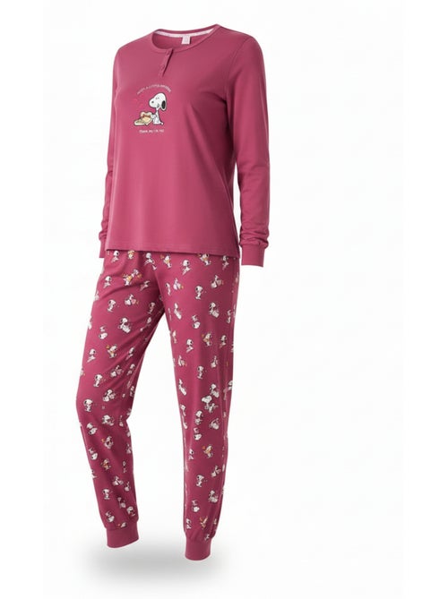 Conjunto pijama mulher leve bordado estampado fantasia ozabi - Kiabi