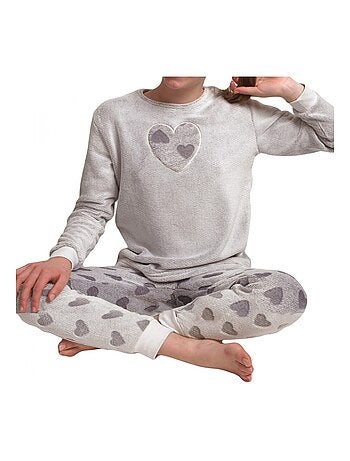Conjunto pijama polar rapariga